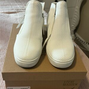 Steve Madden Click White